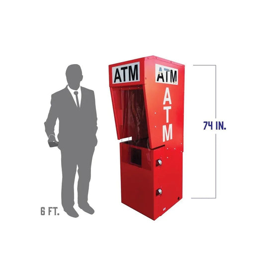 Modular ATM Armor Base with Top and Canopy for Genmega / Hyosung ATM Machines