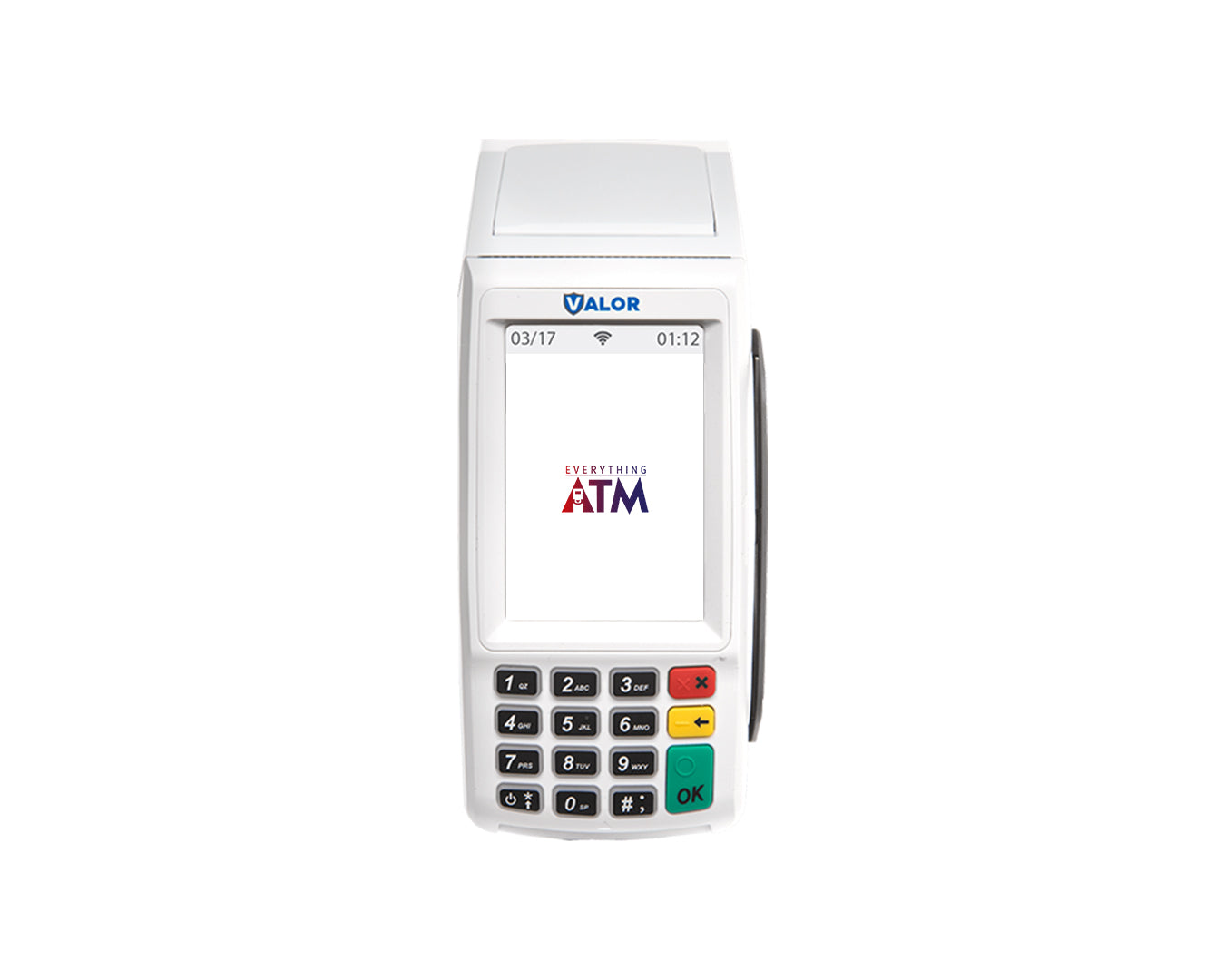 Valor VL100 Countertop Credit Card Terminal / White (Refurbished)