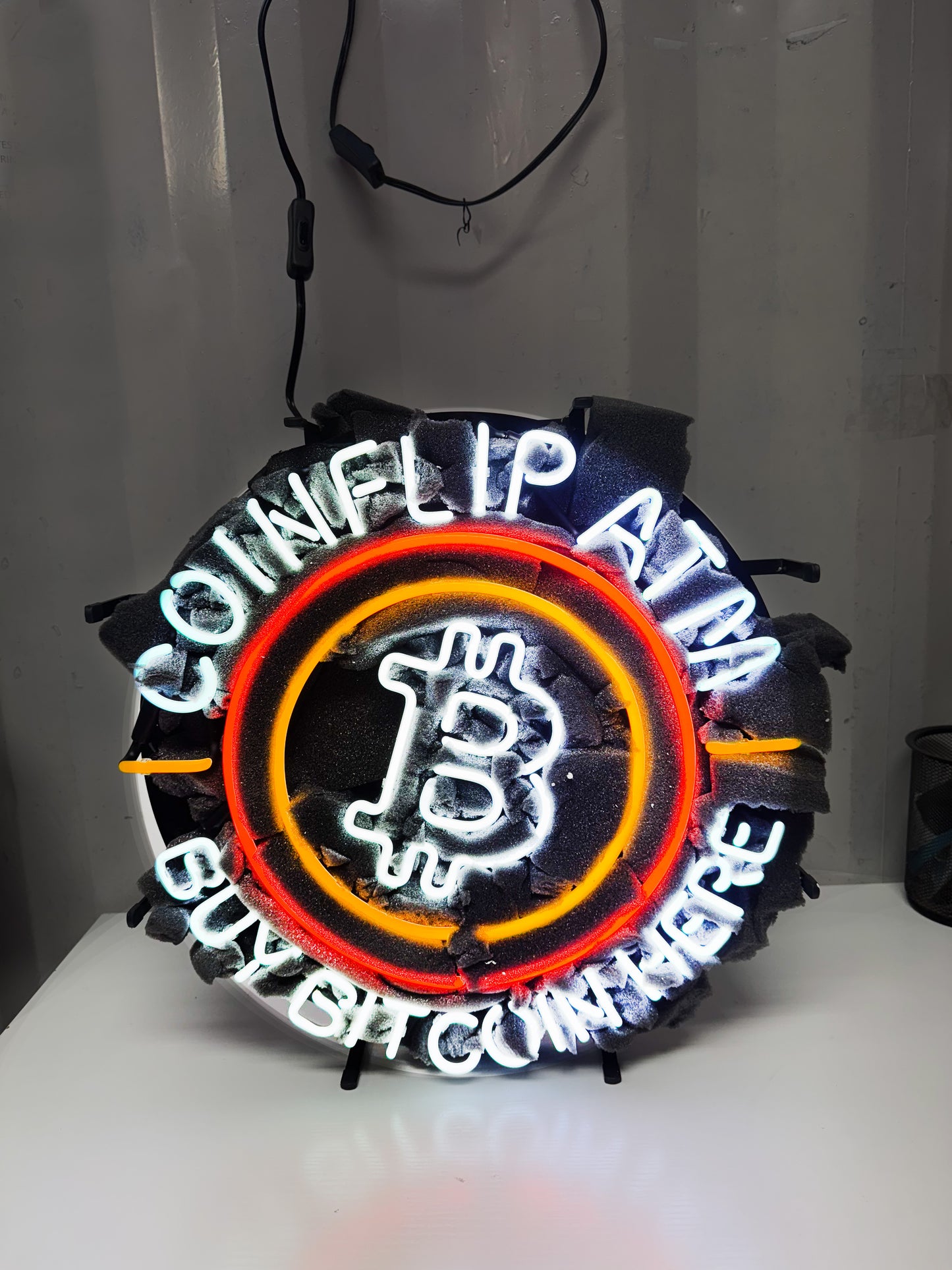 Bitcoin ATM Neon Sign