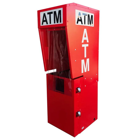 Modular ATM Armor Base with Top and Canopy for Genmega / Hyosung ATM Machines